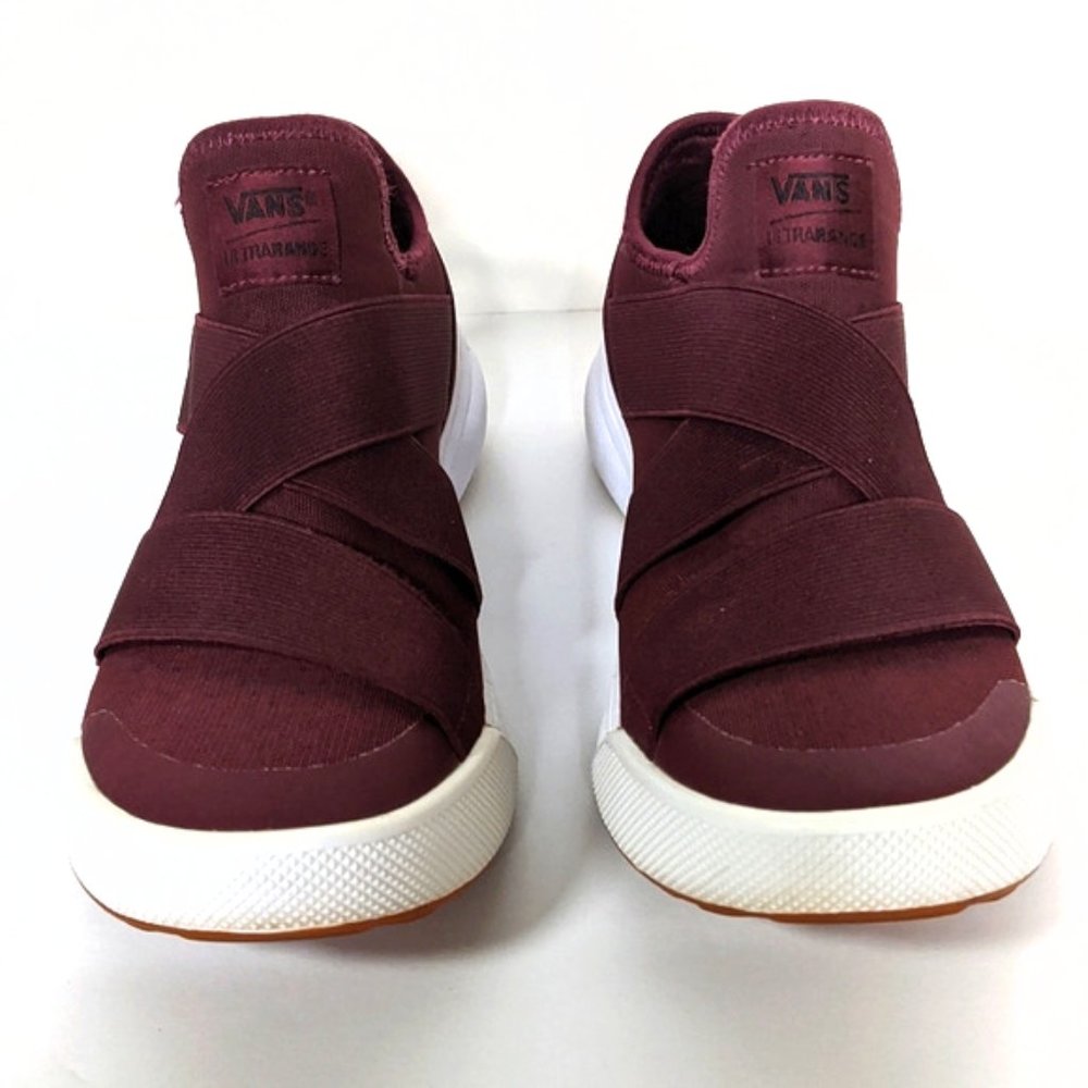 VANS UltraRange Gore Red Slip-On Skate Shoes